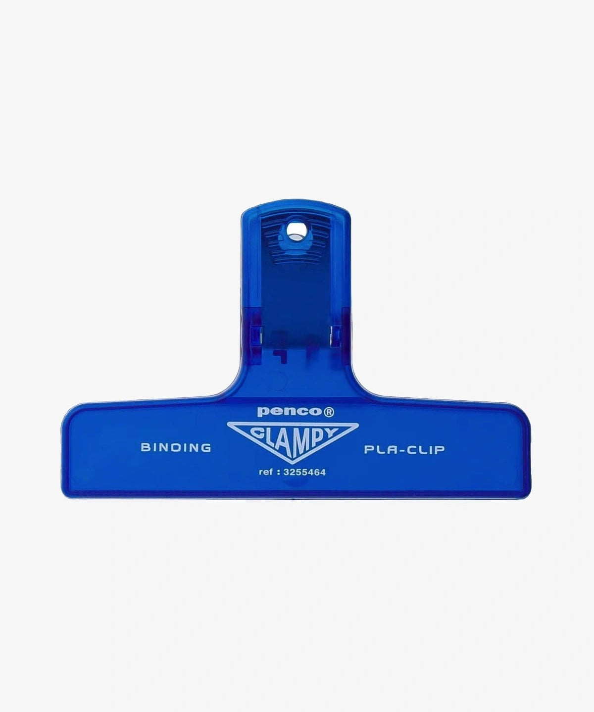 Penco - CLAMPY PlaClip Papierklammer • Clear Blue - ROSA ECK