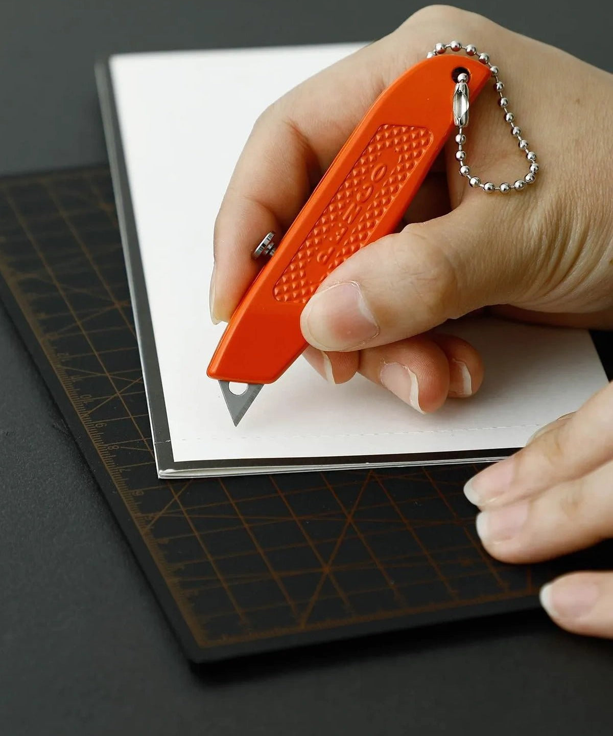 Penco - Cutter Schlüsselanhänger • Orange - ROSA ECK