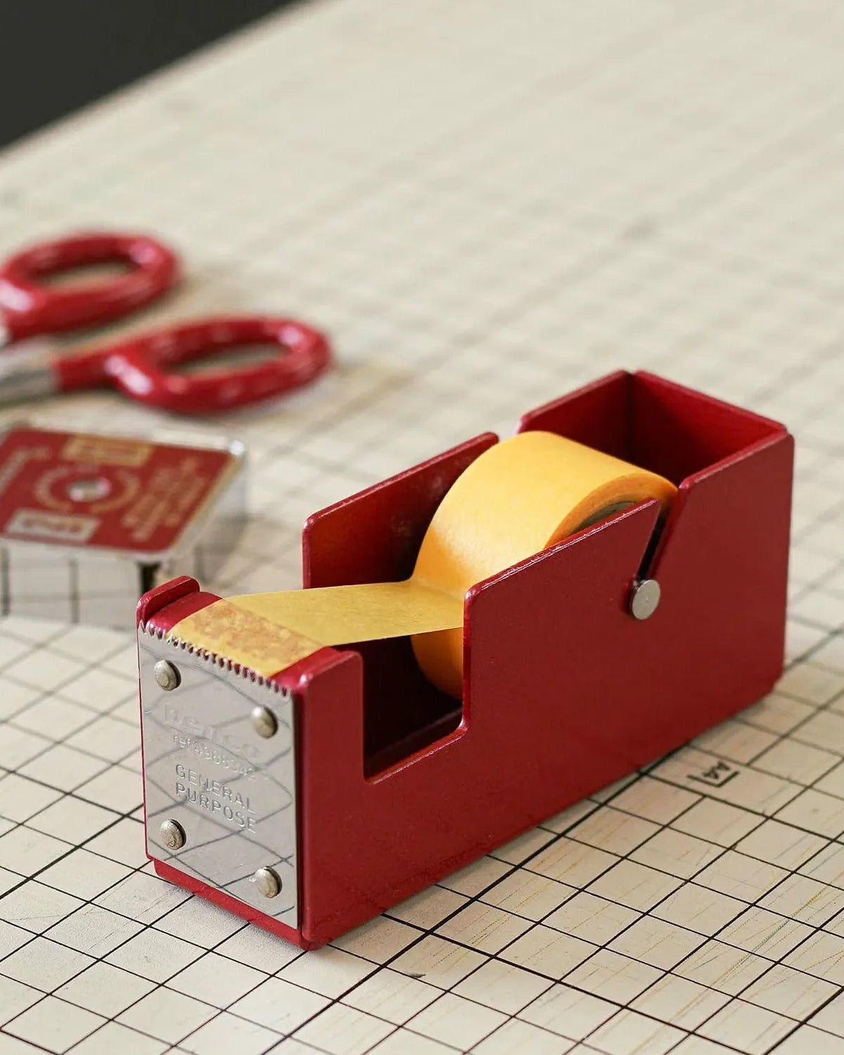 Penco - Mini - Klebebandabroller (S) • Red - ROSA ECK