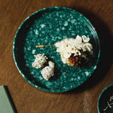 Penco - Runde Schreibtischablage • Dark Green - ROSA ECK