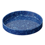 Penco - Runde Schreibtischablage • Navy - ROSA ECK