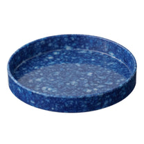 Penco - Runde Schreibtischablage • Navy - ROSA ECK