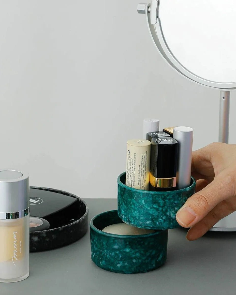 Penco - Stapelbare Ablageschale (M) • Dark Green - ROSA ECK