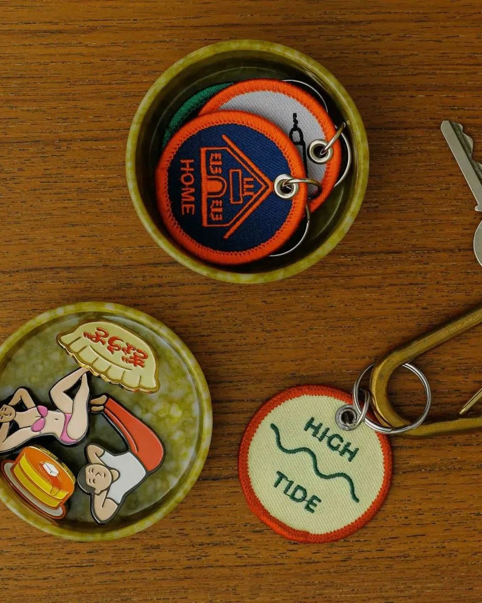 Penco - Stapelbare Ablageschale (M) • Mustard - ROSA ECK