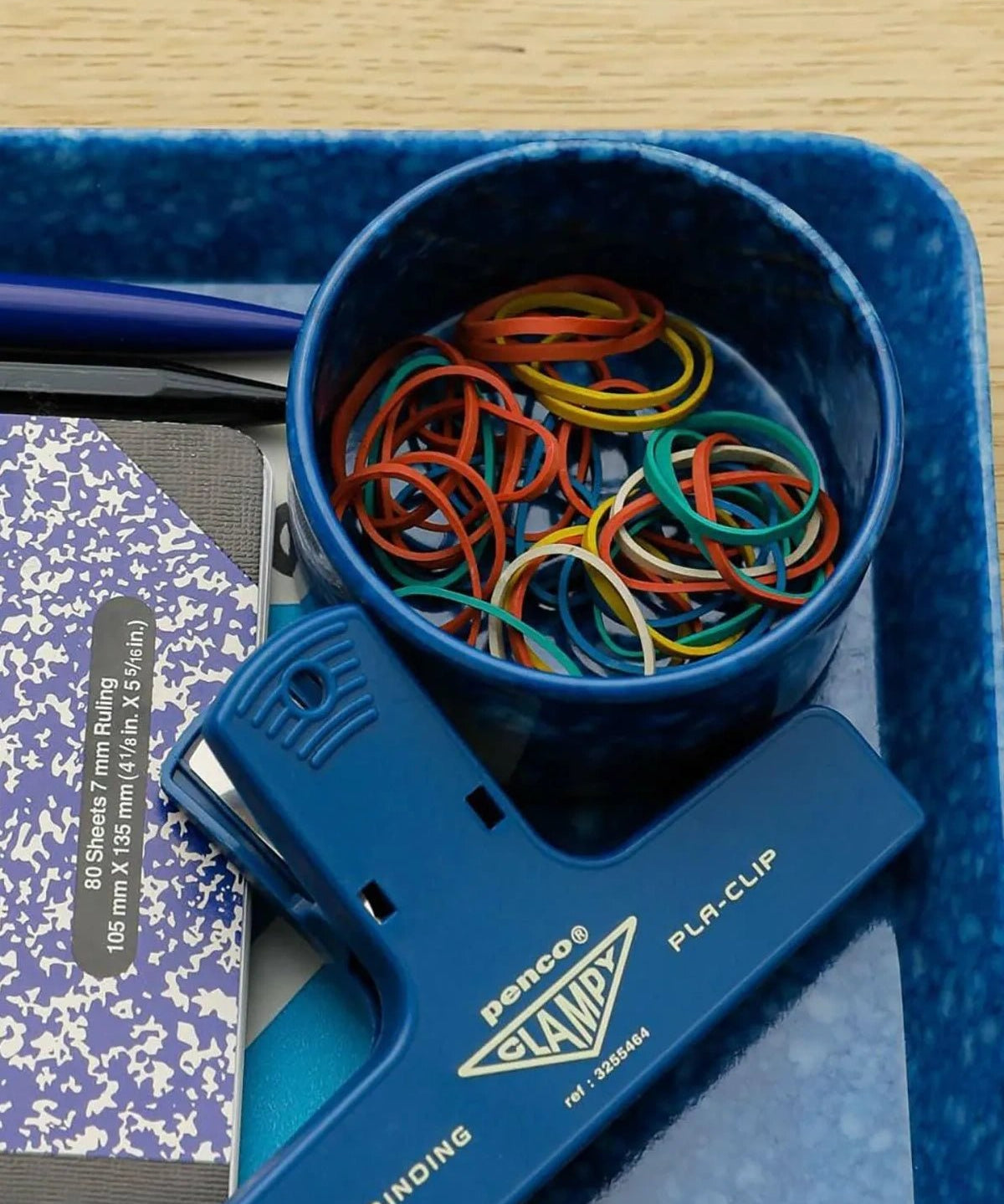 Penco - Stapelbare Ablageschale (M) • Navy - ROSA ECK