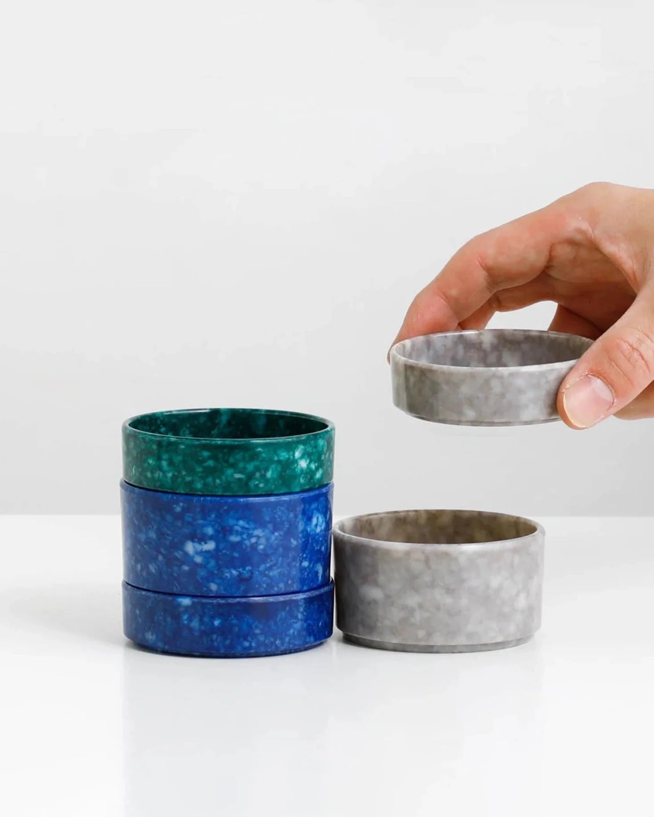 Penco - Stapelbare Ablageschale (S) • Mustard - ROSA ECK