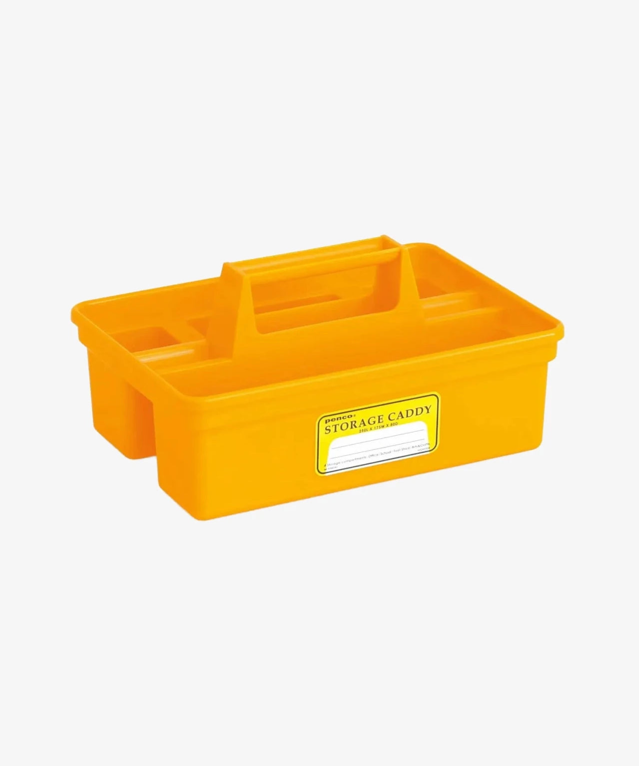 Penco - Storage Caddy (L) zur Aufbewahrung • Yellow - ROSA ECK