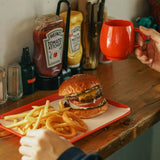 Retro-Diner Tablett (M) • Yellow