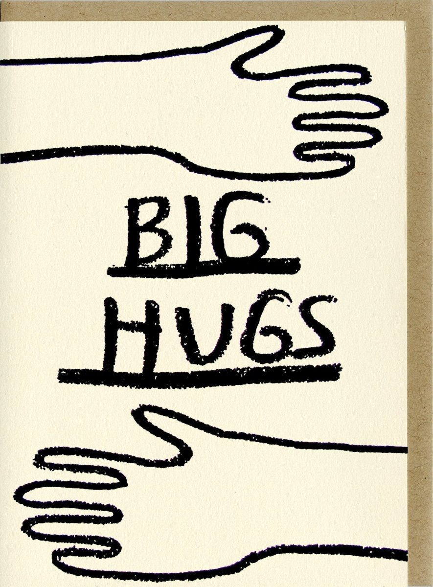 People I've Loved BIG HUGS Klappkarte