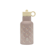Petit Jour Paris - Kinder-Trinkflasche aus Edelstahl (350 ml) • Blümchen, Lila - ROSA ECK