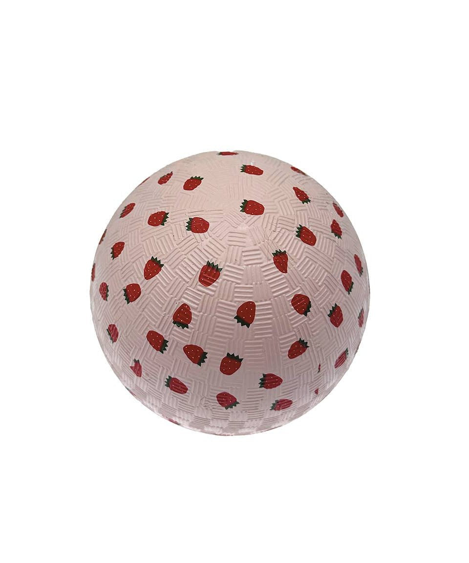 Petit Jour Paris - Spielball (⌀ 13 cm) • Erdbeeren - ROSA ECK