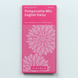 Piccolo Seeds - Blumensamen • English Daisy Pomponette Mix - ROSA ECK