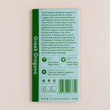 Piccolo Seeds - OREGANO Greek Saatgut für Oregano - Saatgut - ROSA ECK Concept Store