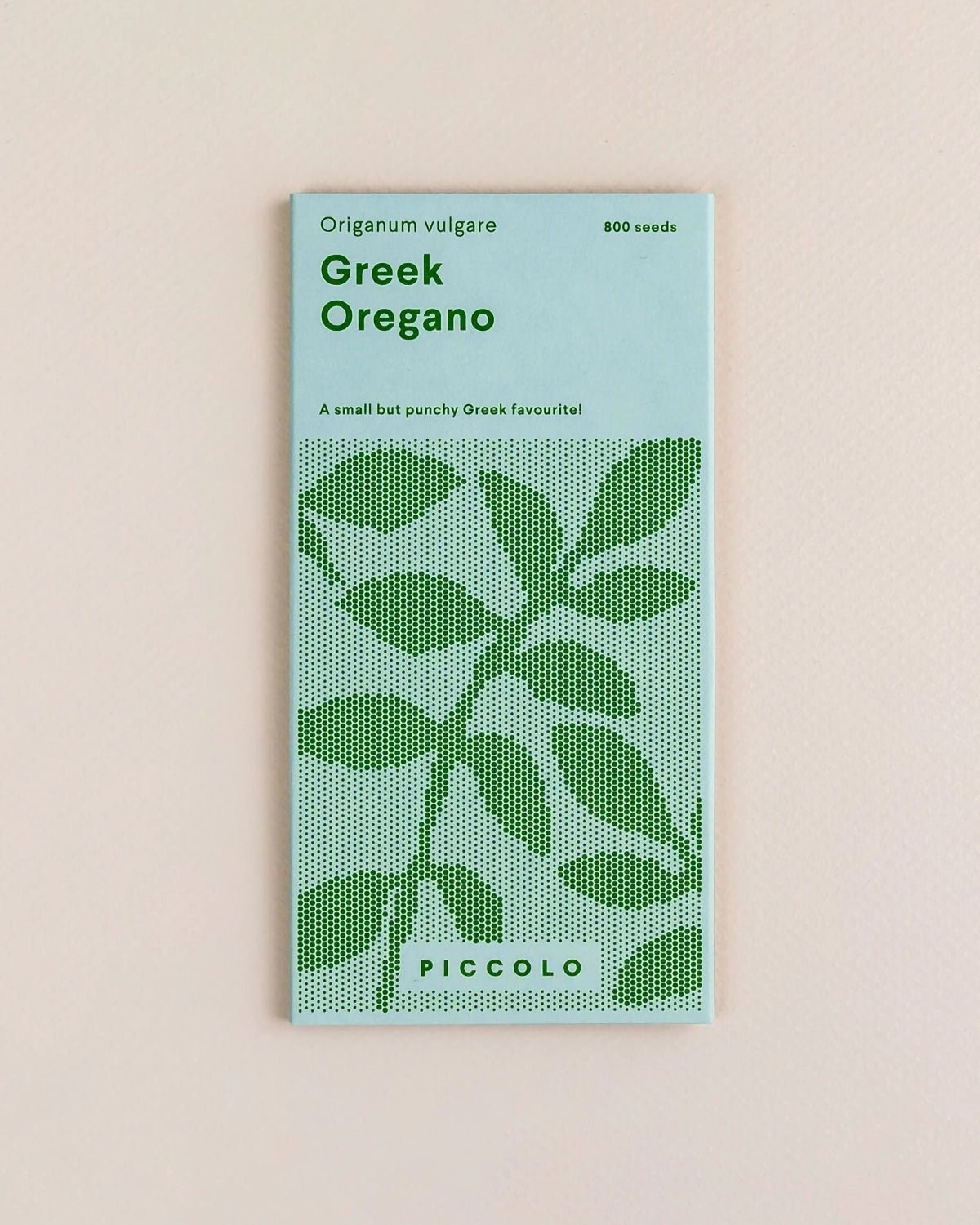 Piccolo Seeds - OREGANO Greek Saatgut für Oregano - Saatgut - ROSA ECK Concept Store