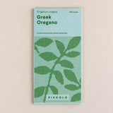 Piccolo Seeds - OREGANO Greek Saatgut für Oregano - Saatgut - ROSA ECK Concept Store
