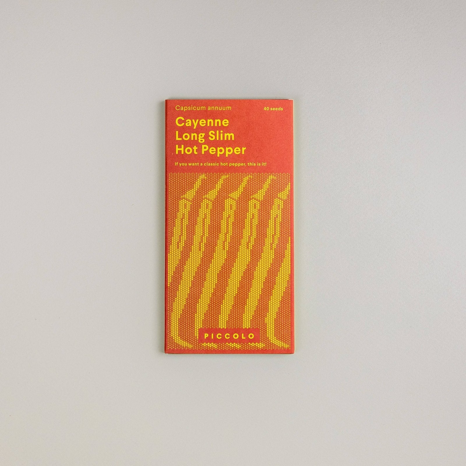 Piccolo Seeds - Saatgut für Chili • Hot Pepper Cayenne Long Slim - ROSA ECK