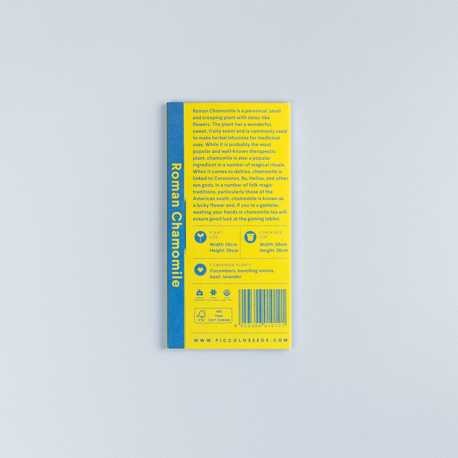 Piccolo Seeds - Saatgut für Kamille • Chamomile Roman - ROSA ECK