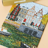 Piecely Puzzles - AMSTERDAM Mini - Puzzle - ROSA ECK - , ,