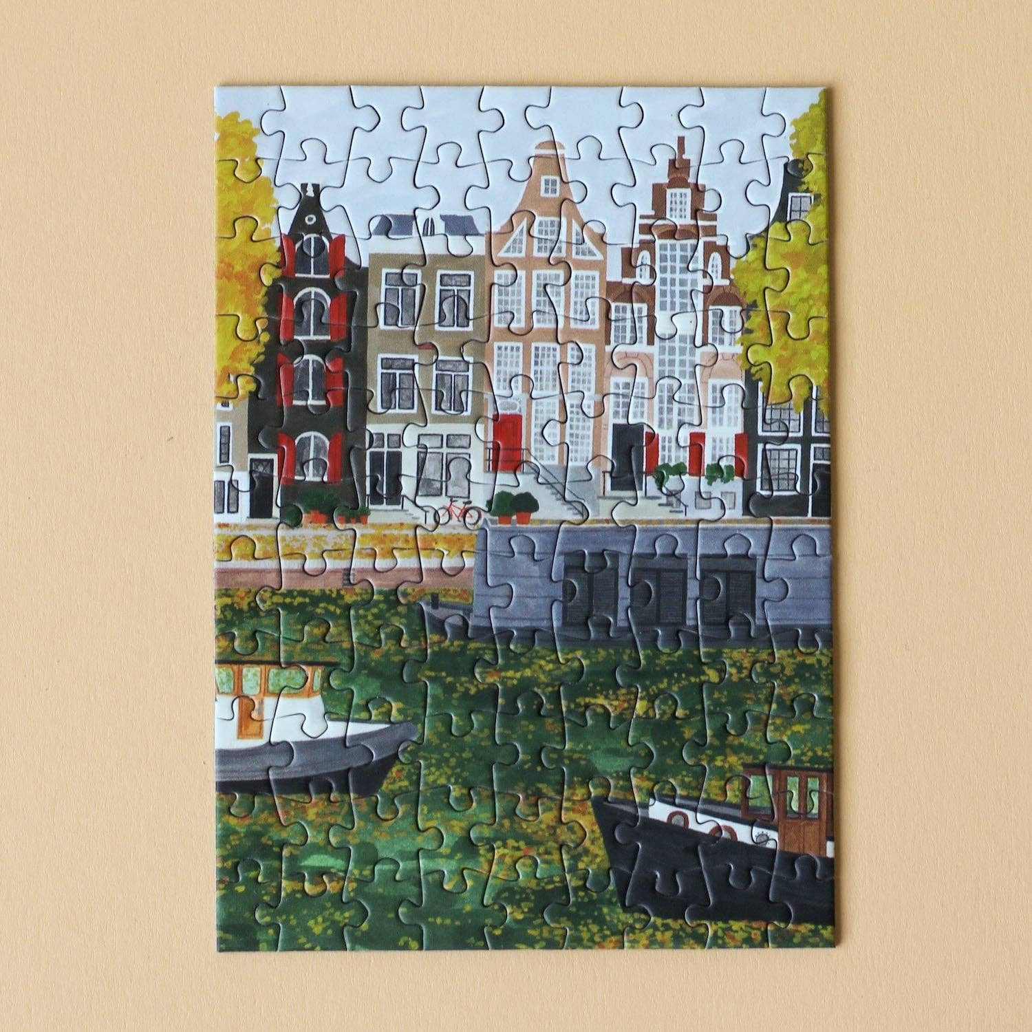 Piecely Puzzles - AMSTERDAM Mini - Puzzle - ROSA ECK - , ,