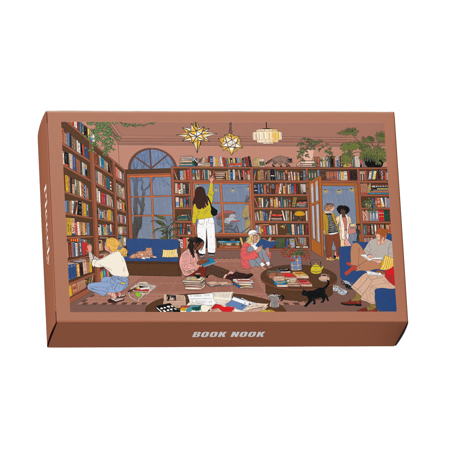 Piecely Puzzles - BOOK NOOK Mini - Puzzle - ROSA ECK