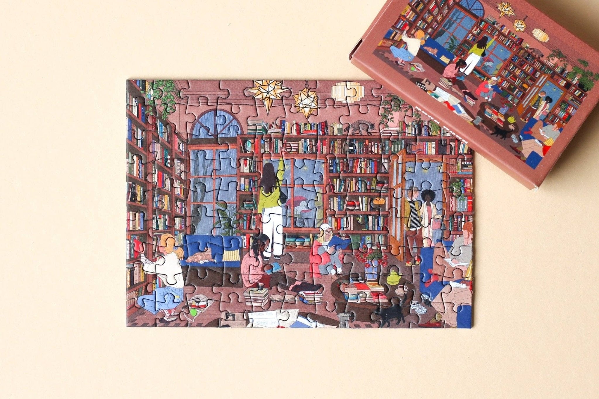 Piecely Puzzles - BOOK NOOK Mini - Puzzle - ROSA ECK