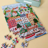 Piecely Puzzles - COPENHAGEN Mini - Puzzle - ROSA ECK