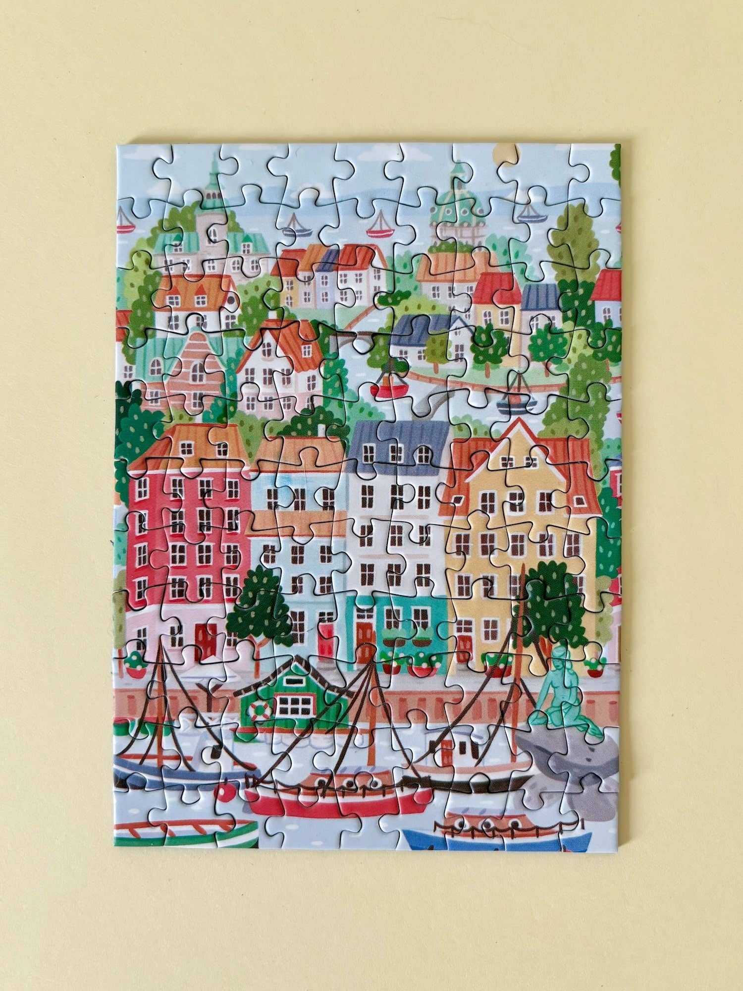 Piecely Puzzles - COPENHAGEN Mini - Puzzle - ROSA ECK