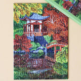 Piecely Puzzles - KYOTO TEMPLE Mini - Puzzle - ROSA ECK - , ,