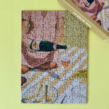 Piecely Puzzles - LA DOLCE VITA Mini - Puzzle (99 Teile) - ROSA ECK