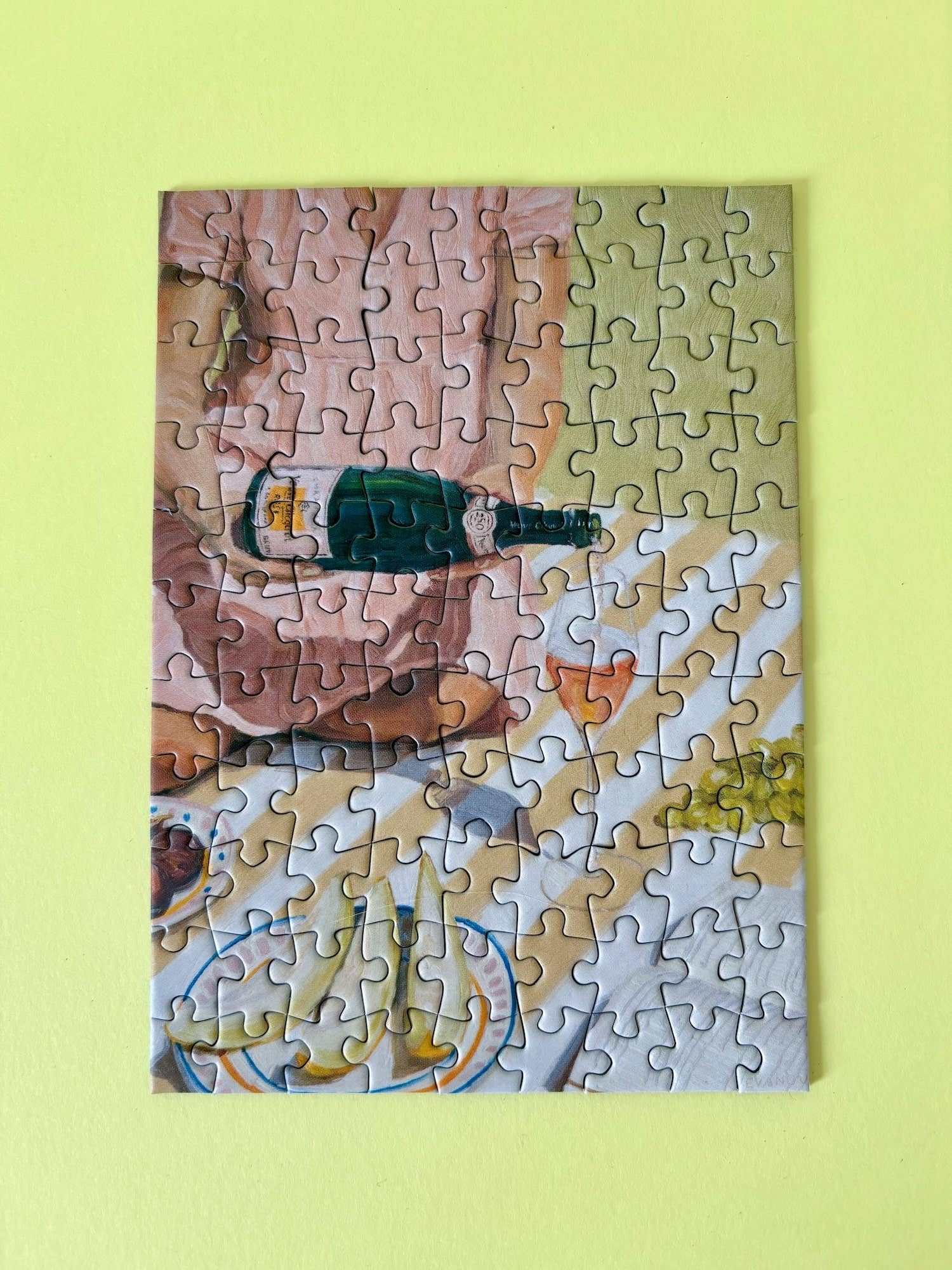 Piecely Puzzles - LA DOLCE VITA Mini - Puzzle (99 Teile) - ROSA ECK
