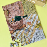 Piecely Puzzles - LA DOLCE VITA Mini - Puzzle (99 Teile) - ROSA ECK