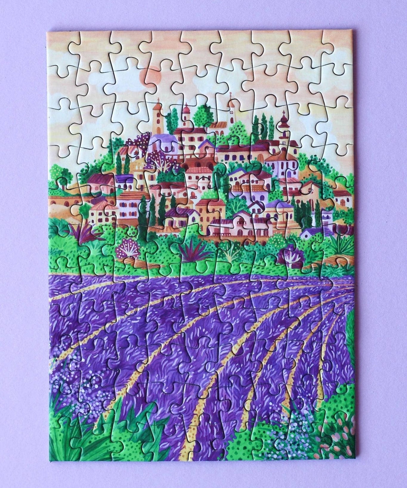 Piecely Puzzles - LA PROVENCE Mini - Puzzle - ROSA ECK