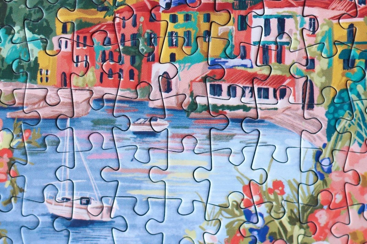 Piecely Puzzles - LAKE COMO Mini - Puzzle - ROSA ECK