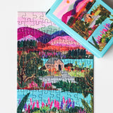 Piecely Puzzles - LAKE TEKAPO Mini - Puzzle - ROSA ECK - , ,