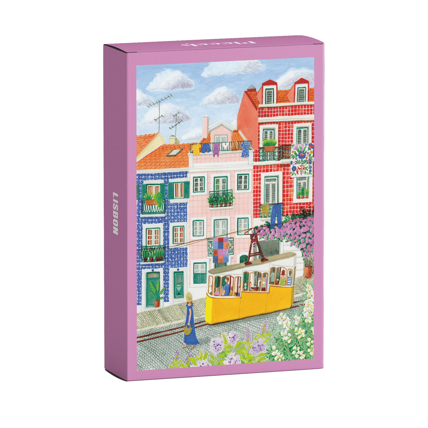 Piecely Puzzles - LISBON Mini - Puzzle - ROSA ECK