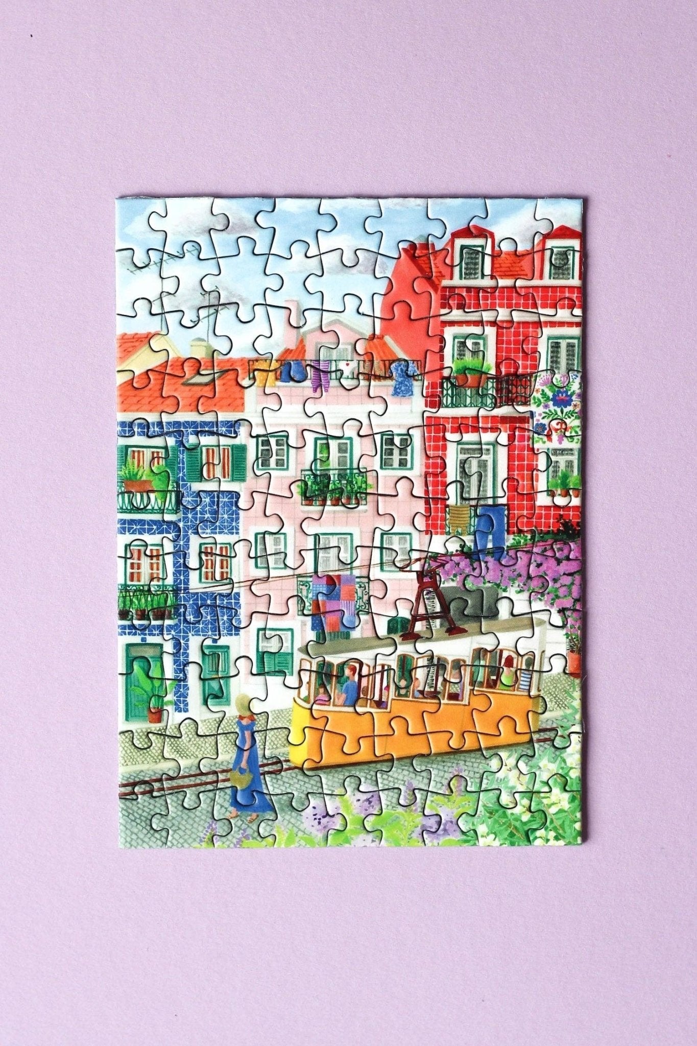 Piecely Puzzles - LISBON Mini - Puzzle - ROSA ECK
