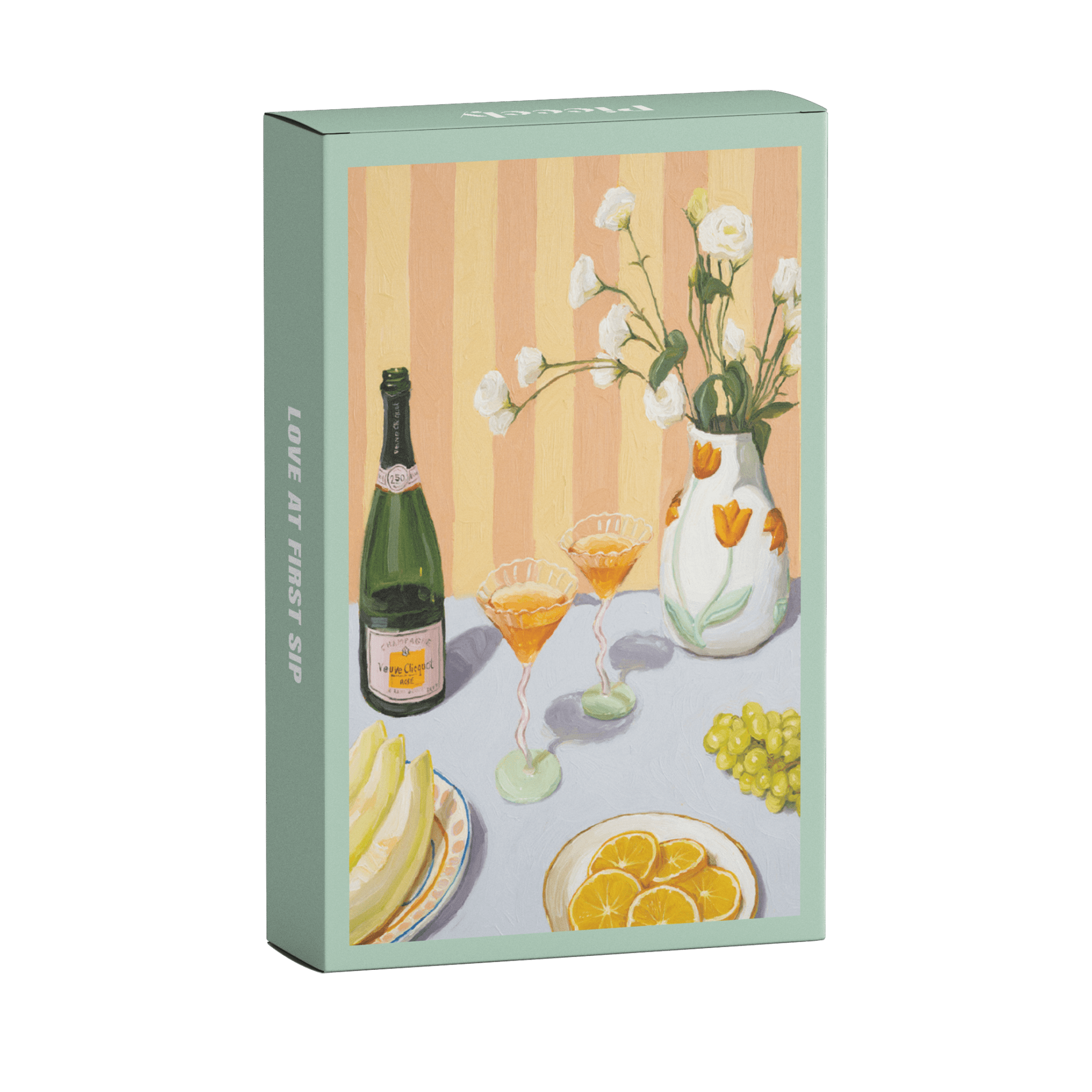Piecely Puzzles - LOVE AT FIRST SIP Mini - Puzzle - ROSA ECK