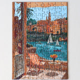 Piecely Puzzles - MENTON, FRANCE Mini - Puzzle - ROSA ECK