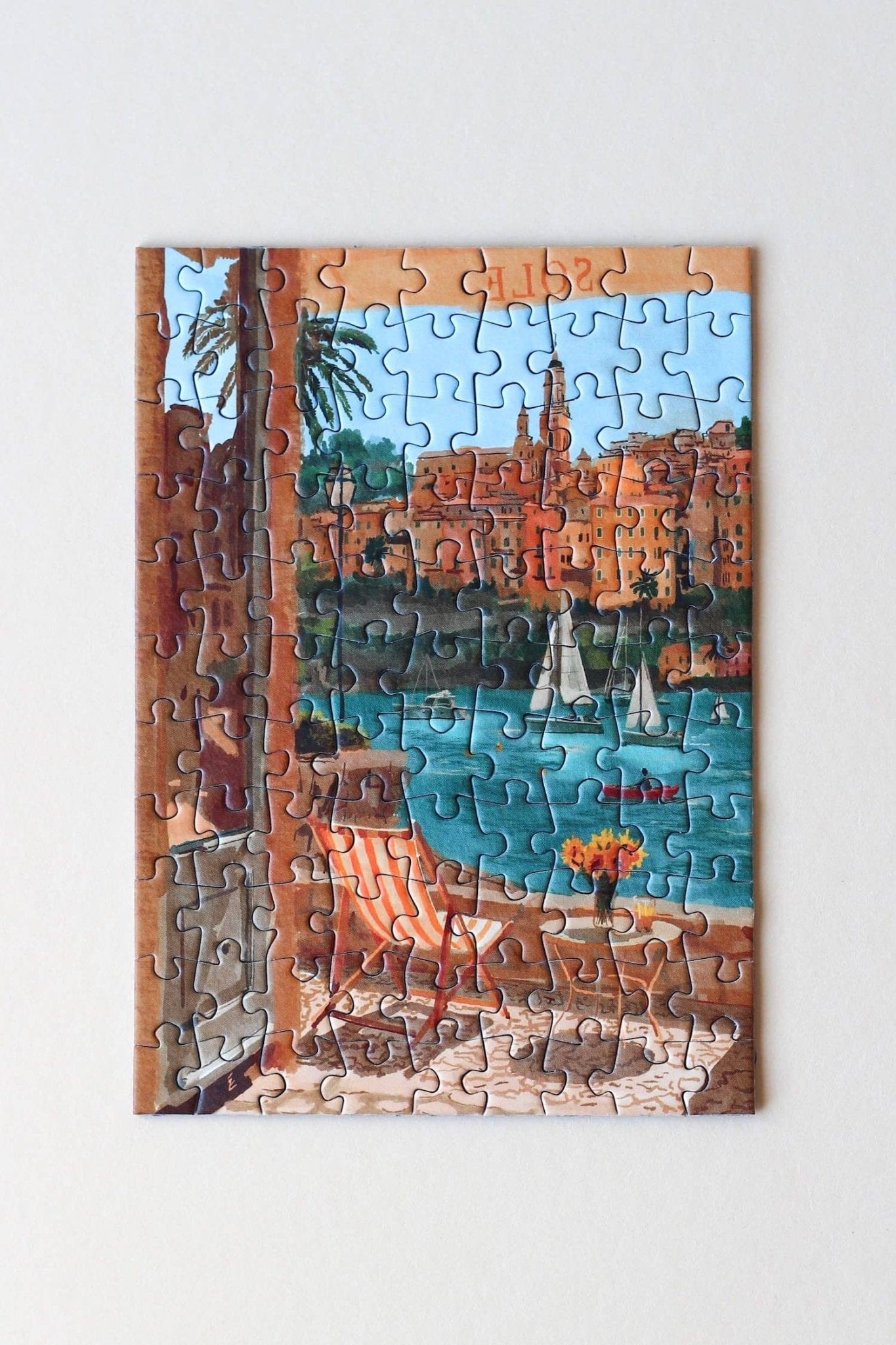 Piecely Puzzles - MENTON, FRANCE Mini - Puzzle - ROSA ECK