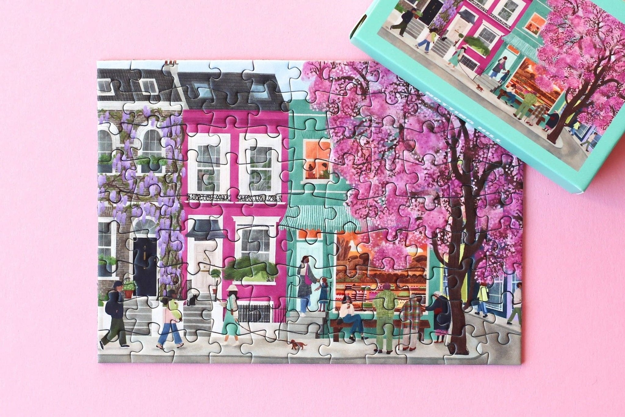 Piecely Puzzles - NOTTING HILL Mini - Puzzle - ROSA ECK
