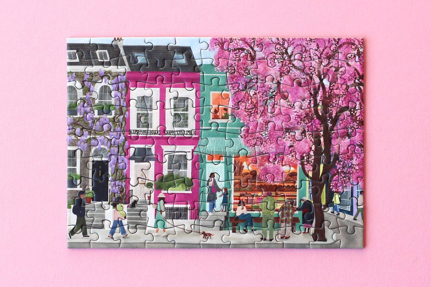 Piecely Puzzles - NOTTING HILL Mini - Puzzle - ROSA ECK