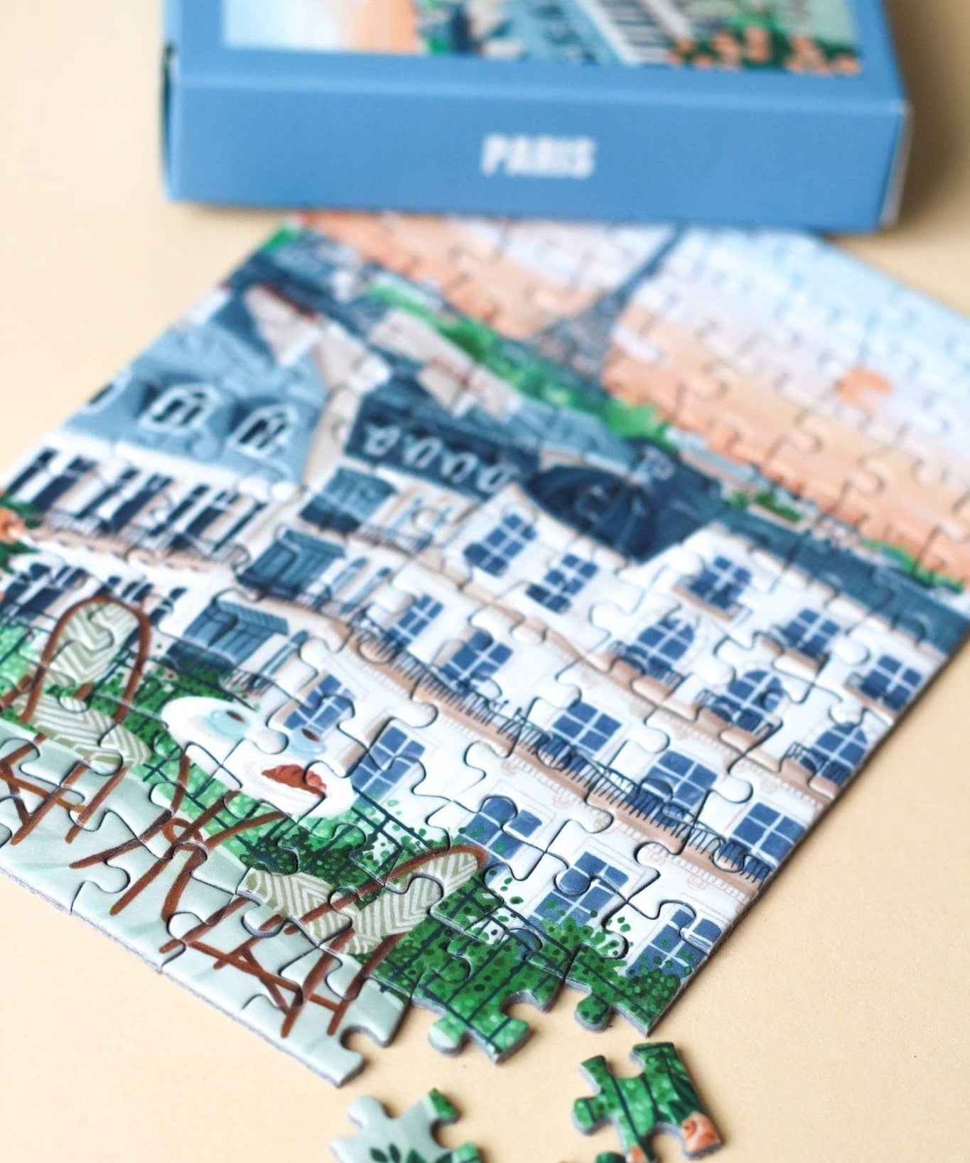Piecely Puzzles - PARIS Mini - Puzzle - ROSA ECK
