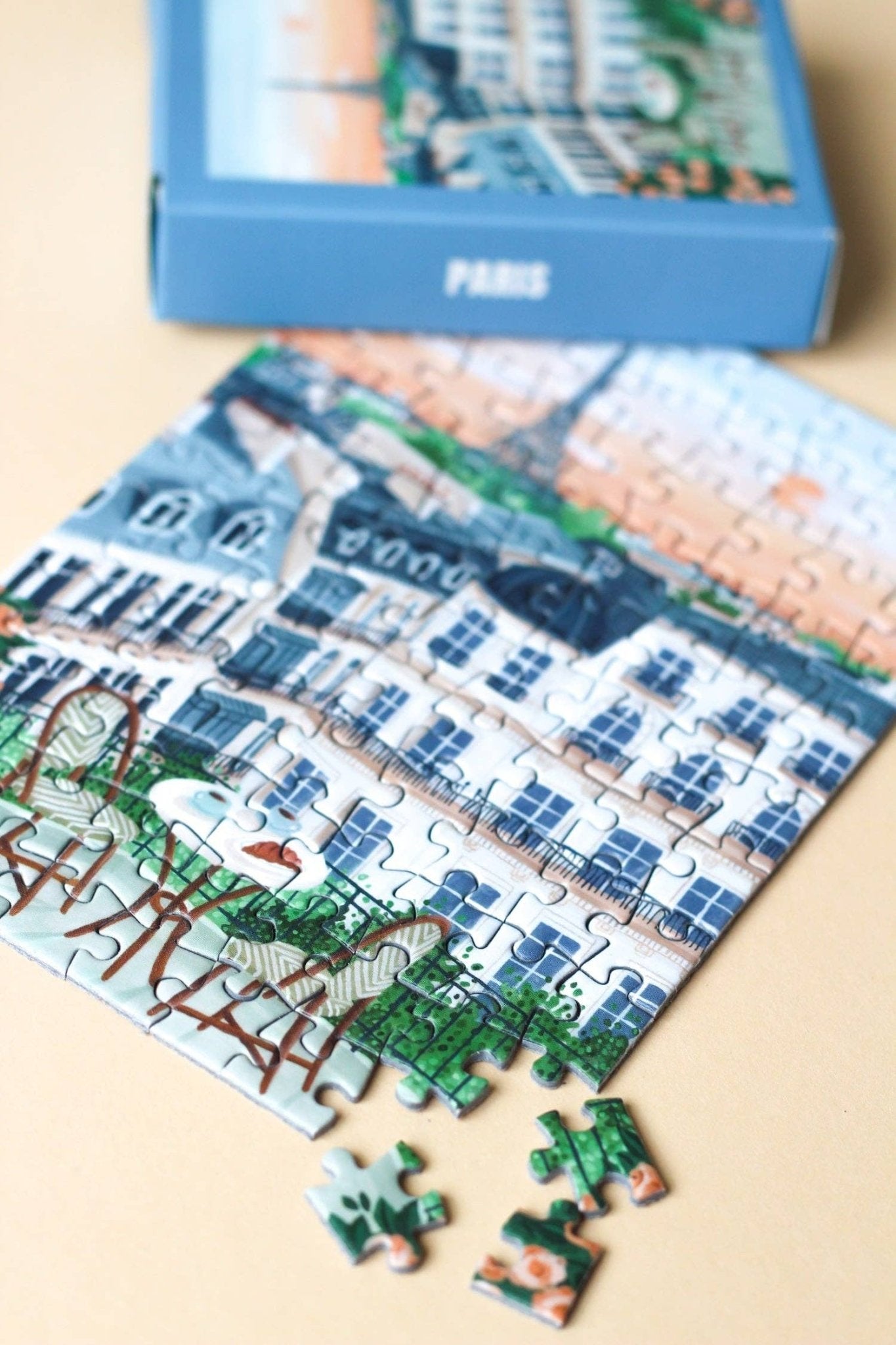 Piecely Puzzles - PARIS Mini - Puzzle - ROSA ECK