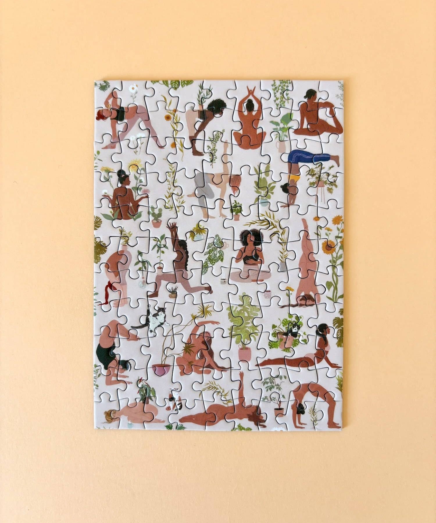 Piecely Puzzles - PLANT YOGA Mini - Puzzle - ROSA ECK