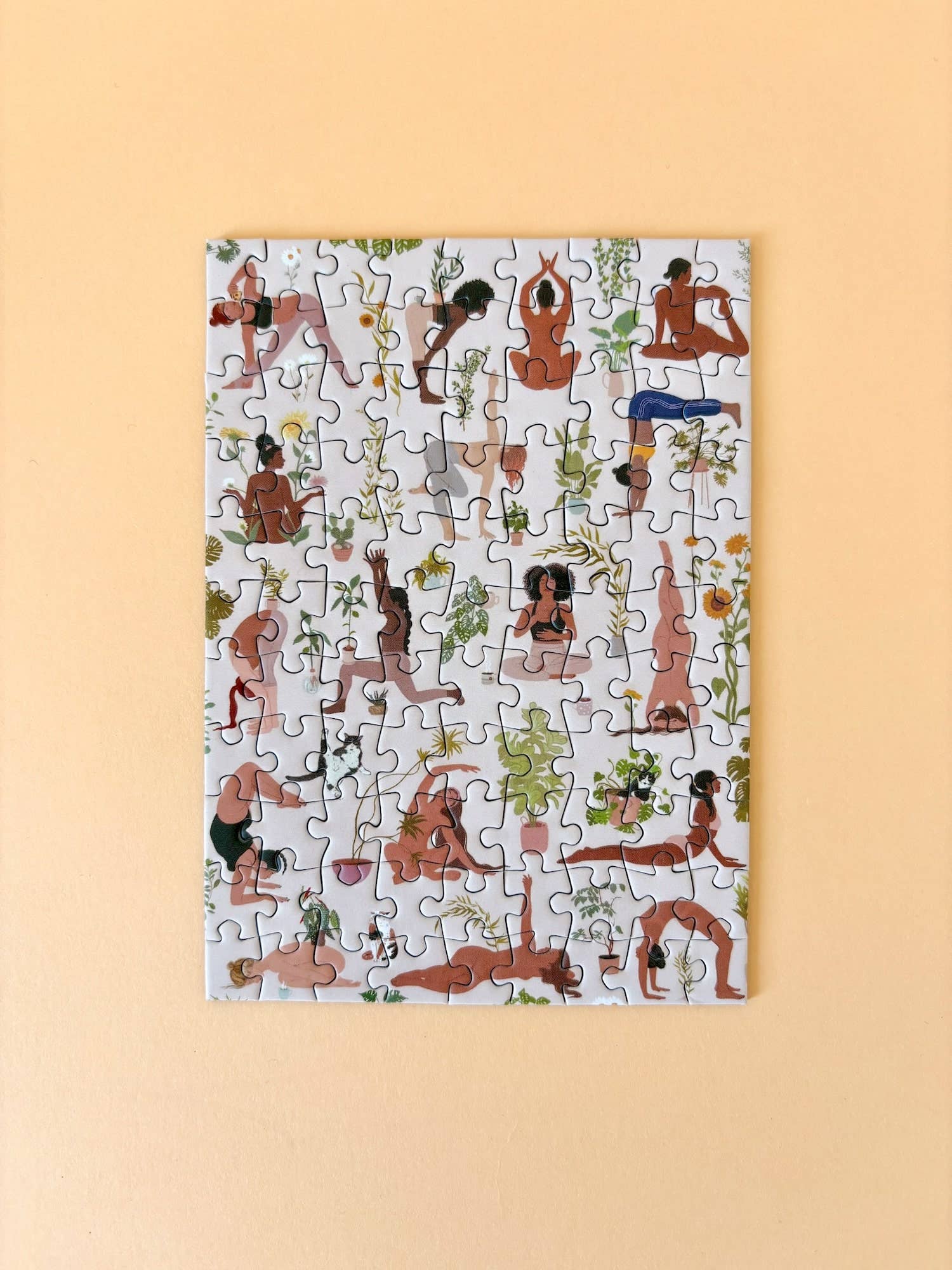 Piecely Puzzles - PLANT YOGA Mini - Puzzle - ROSA ECK