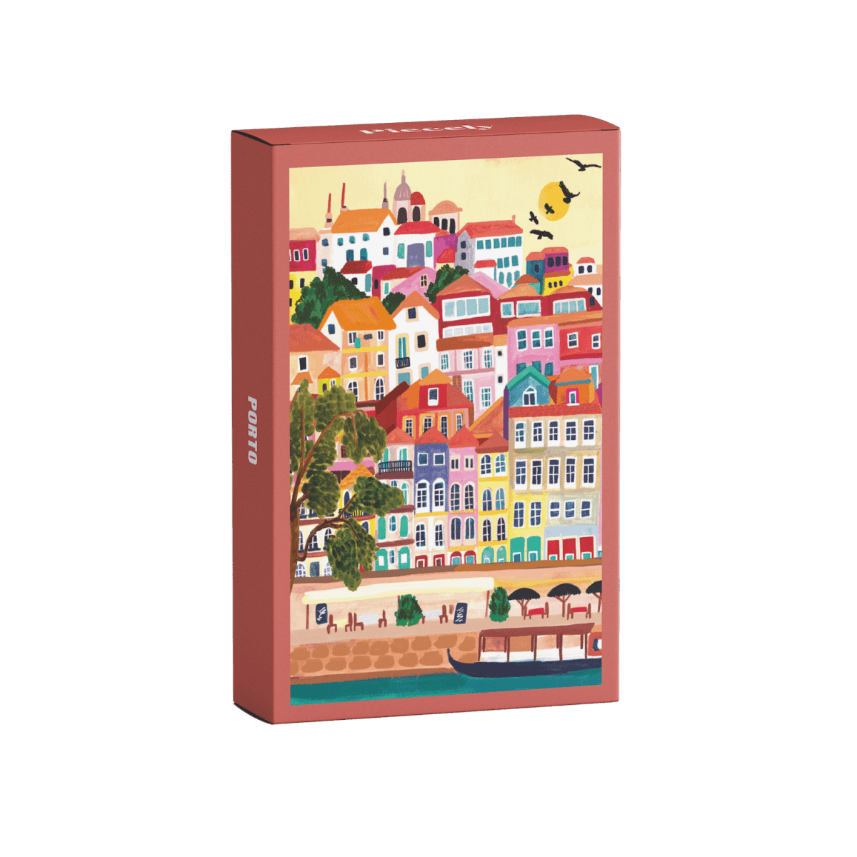 Piecely Puzzles - PORTO Mini - Puzzle - ROSA ECK