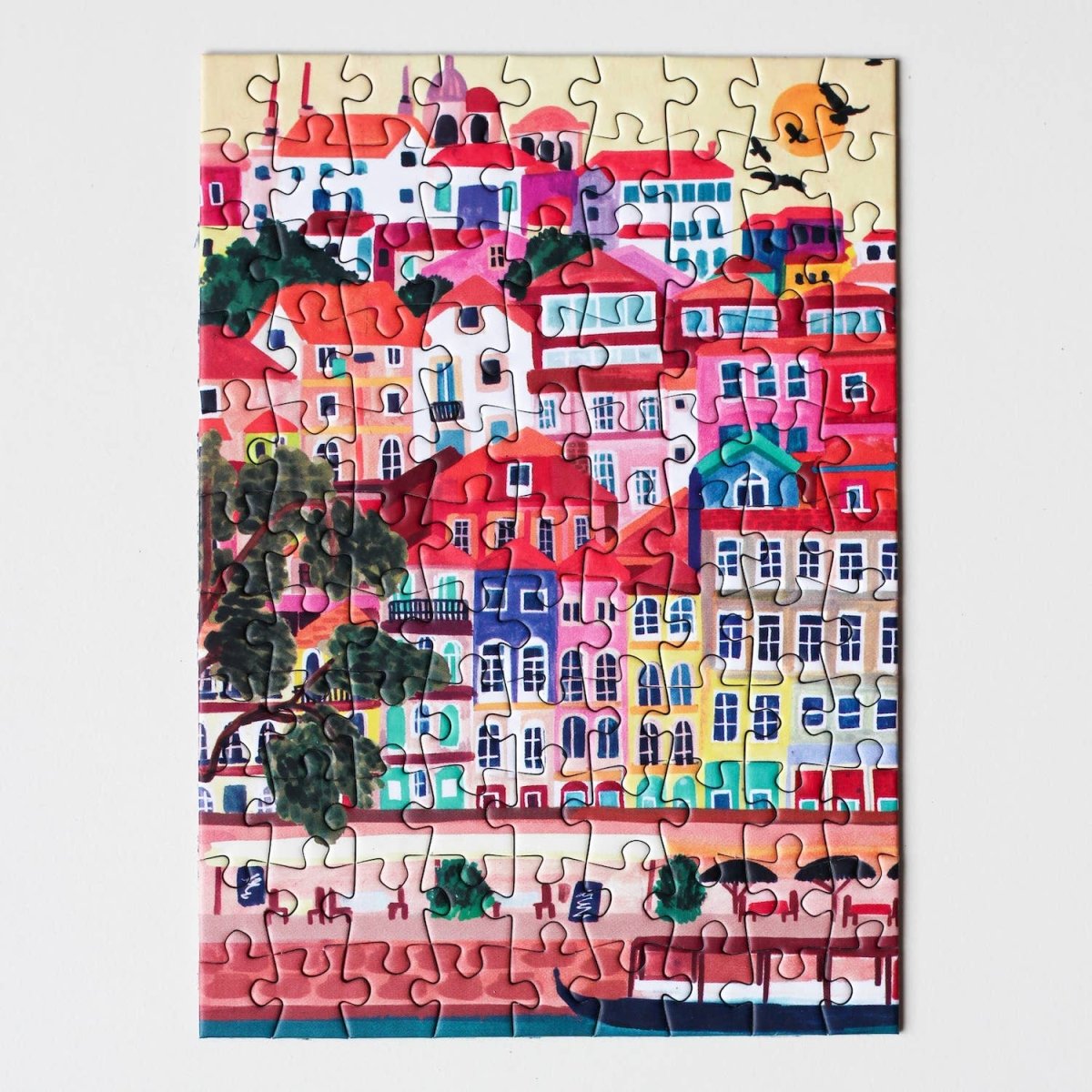 Piecely Puzzles - PORTO Mini - Puzzle - ROSA ECK