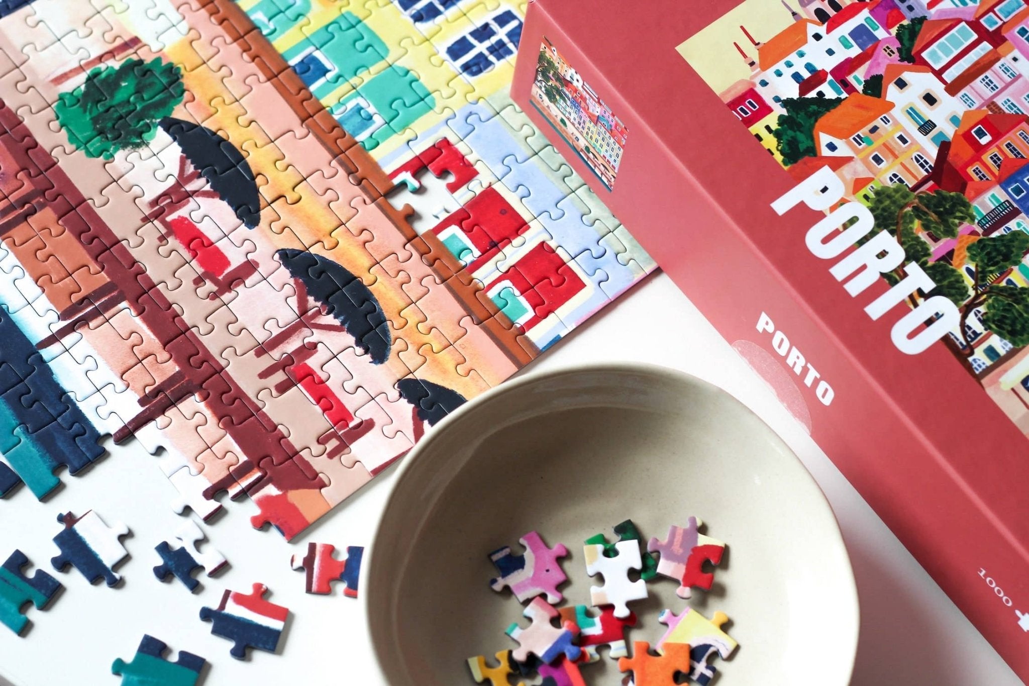 Piecely Puzzles - Puzzle (1000 Teile) • Postage - ROSA ECK