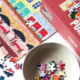 Piecely Puzzles - Puzzle (1000 Teile) • Postage - ROSA ECK
