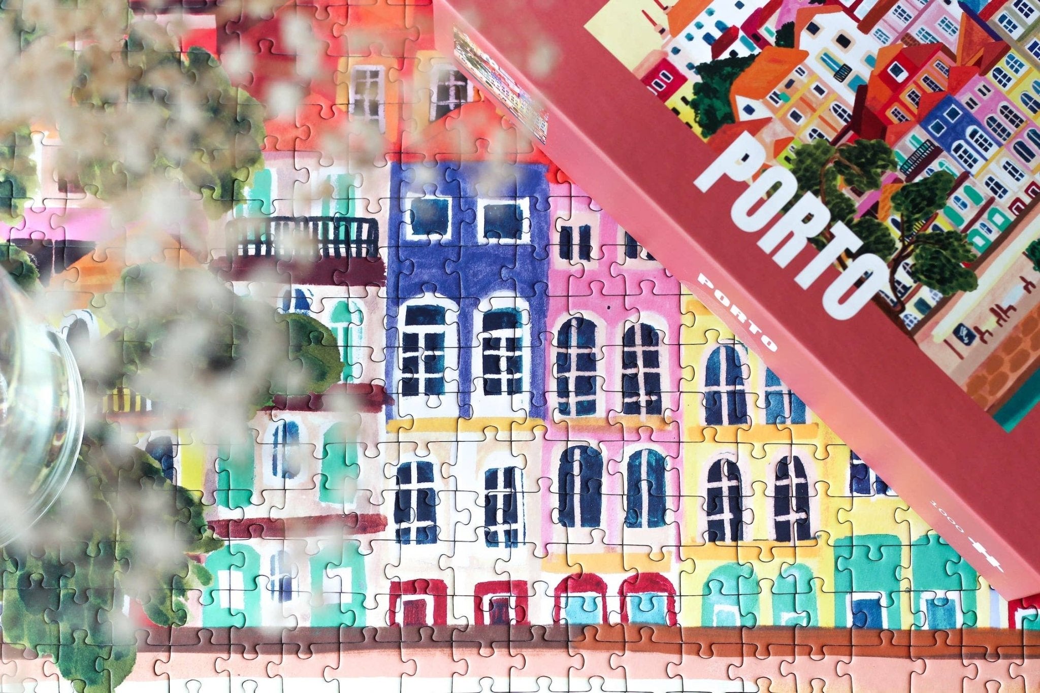 Piecely Puzzles - Puzzle (1000 Teile) • Postage - ROSA ECK